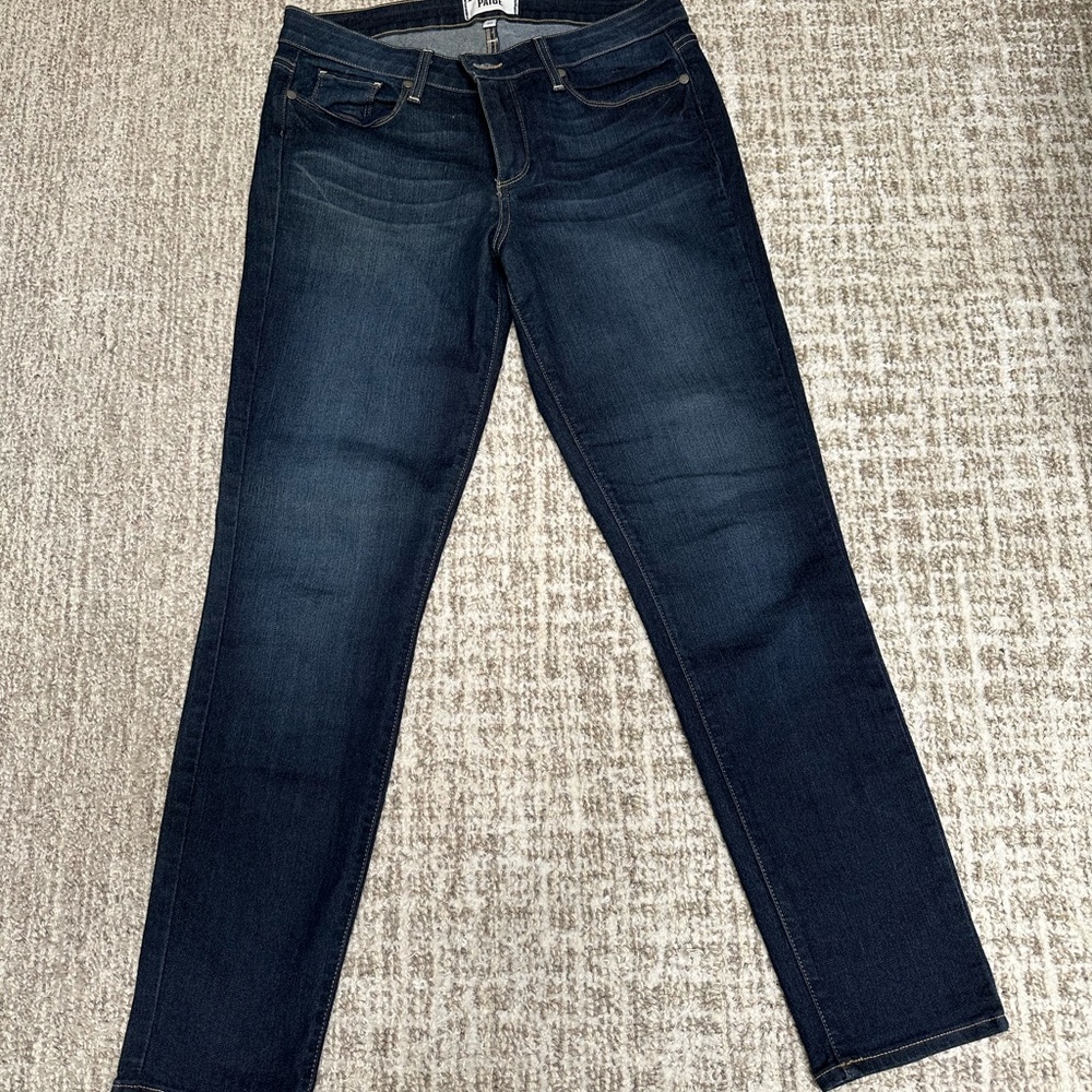 PAIGE Blue Skinny Jeans Classic Denim Style